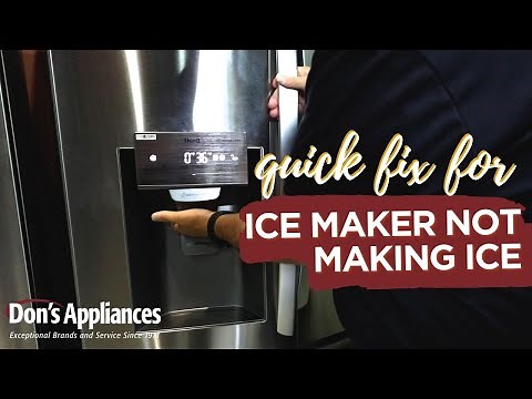 LG Ice Maker Not Making Ice? Try This Quick Fix
