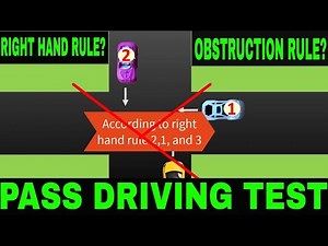 RIGHT HAND RULE DRIVING | RIGHT HAND DRIVING RULE | RIGHT RULE | SWEDEN DRIVING | KÖRPROV | Key2dl