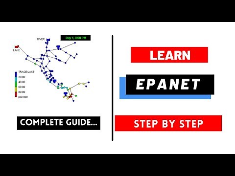 EPANET Tutorial | How to Design Water Supply Network with EPANET 2.2