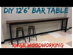 Bar Table Build (DIY) PART 1!