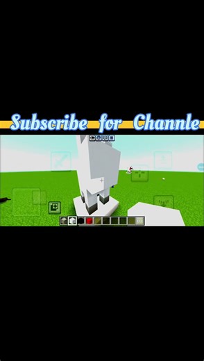 minecrft wolf statue build full tutorial minecraft shorts #minecraft