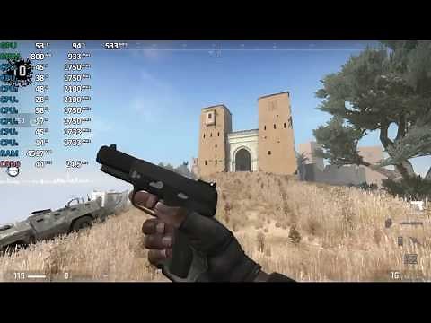 AMD Ryzen 7 3700U Vega 10 Test - CS:GO - Gameplay Benchmark Test