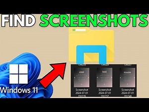 How To Find Screenshots In Windows 11 & 10 - (Step by Step)