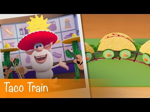 Booba - Food Puzzle: Taco Train - Episode 23 - Cartoon for kids