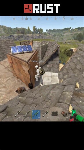 #RUST Too Mach Explosive Ammos #shorts #officialserver #solo