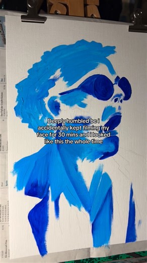 Faustine R. on Instagram: "Humbling experiences are important #art #artist #painter #oilpaint #portrait"