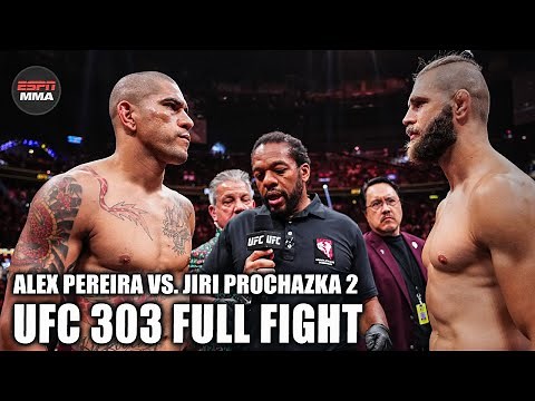 UFC FULL FIGHT: Alex Pereira vs. Jiri Prochazka 2 [UFC 303 – June 29, 2024] | ESPN MMA