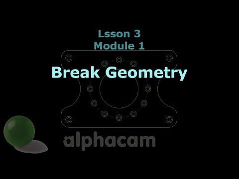 Break - Alphacam Training 03