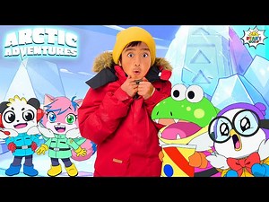 Ryan's World Arctic Adventure FULL EPISODE Animation Cartoon for kids! - Videos For Kids