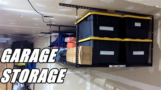 Fleximounts Overhead Garage Rack | Easy Way to Add Extra Storage