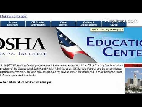 How to Get OSHA Certification