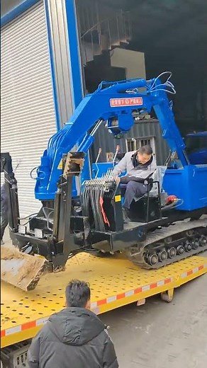 Crawler truck-mounted excavation all-terrain crawler transport vehicle multi-purpose machine sav