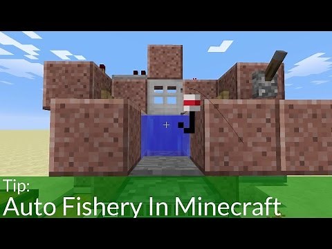Tip: Auto Fishery In Minecraft