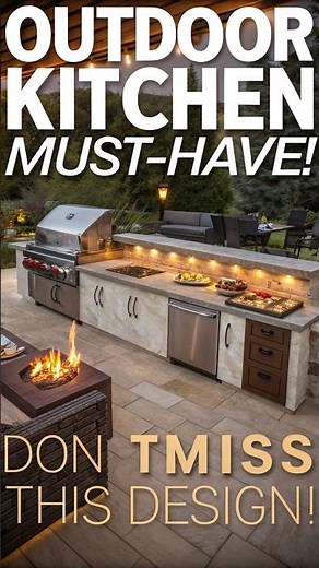 Must-See Outdoor Kitchen Ideas! Best Backyard & Modern Designs for 2025