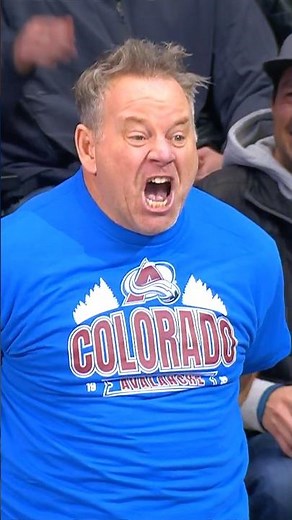 Avs fan goes BALLISTIC