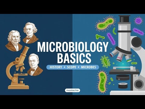 Introduction, History & Scope of Microbiology | Basics of Microorganisms | Mootechie
