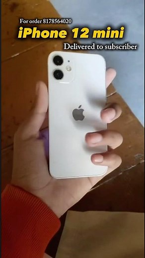 iPhone 12 Mini 🔥 From Cashify Super sale Delivered to subscriber ❤️ #unboxing #iphone