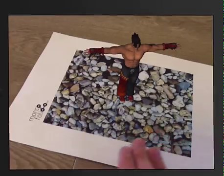 Virtual buttons in Augmented Reality with Vuforia and Unity