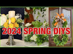 FIVE SPRING DIYS / Spring Decorating Ideas And DIYS For 2024 / Ramon At Home