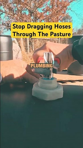 Building a Pig Waterer Using a 50 gal Drum #farming #pigfeed #farmlife