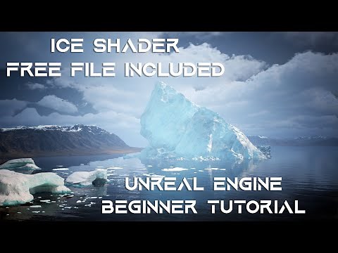 Ice Shader for Unreal Engine 5 [Project File Included!]