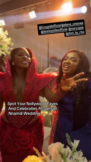 Spot Your Nollywood Faves And Celebraties At Samuel Nnamdi Wedding😍😂🎉❤️ #fyp #goviral #nollywood #wedding