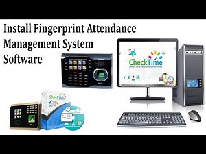How To Install Fingerprint Attendance Management System (Check Time) Download & Setup 2021