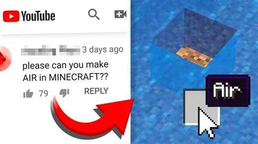 Turning COMMENTS into Minecraft CRAFTING RECIPES!