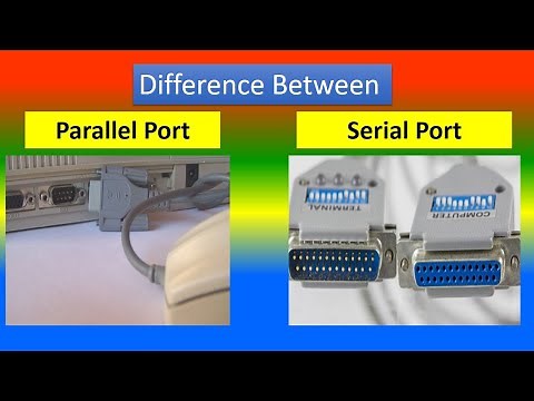 Difference Between Parallel port and Serial port