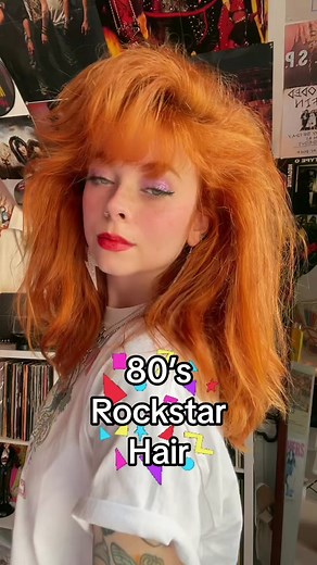 How to Achieve 80s Rockstar Hair: Big and Bold Hairstyle Tutorial