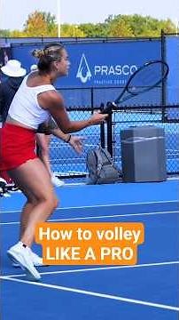 The secret to hitting volleys like a PRO