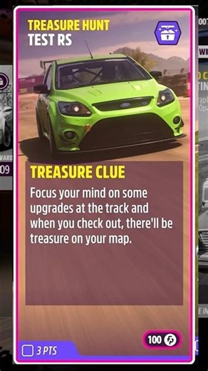 TREASURE HUNT TEST RS Forza Horizon 5 Treasure Hunt #fh5 #treasurehunt