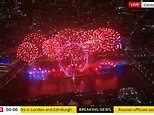 London welcomes in New Year with spectacular firework display