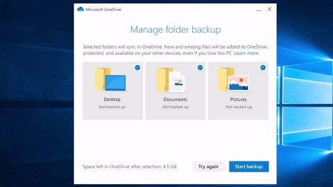Sauvegarder vos dossiers avec OneDrive