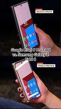Google Pixel 9 Pro Fold vs. Samsung Galaxy Z Fold 6
