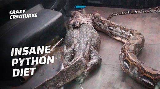 What Did This Python Eat