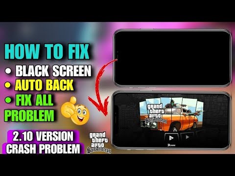 HOW TO FIX CRASH PROBLEM IN GTA SAN ANDREAS ANDROID || AUTO BACK PROBLEM IN GTA SA ANDROID