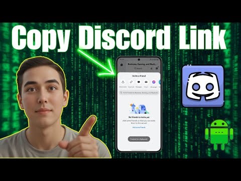 How To Copy Your Discord Server Link using Phone - Full Guide