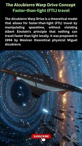 The Mystery behind Alcubierre Warp Drive Concept - Faster than light FTL travel - #doyouknow