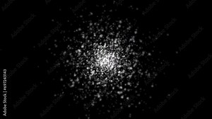 Into The Snow particles overlay