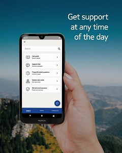 How may we help you? Get 24/7 support at your fingertips with My Phone app. Simply open the app on your Nokia smartphone to chat with someone from our support team. 🙌 | HMD