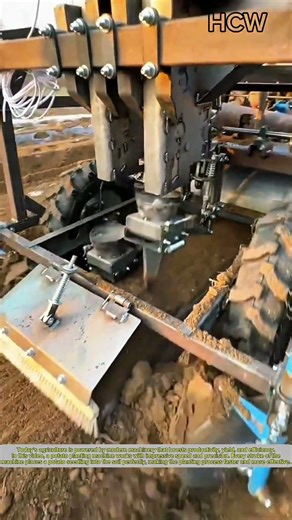 Modern Potato Planting Machine: Fast and Highly Efficient.