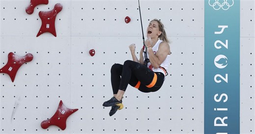 JO - Escalade : de nombreux records dès le premier jour de la vitesse féminine