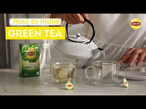 How to Make Green Tea with Lipton