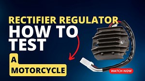 How to test a typical motorcycle rectifier regulator. You can only test the diode function of your rec/reg. For a complete function test, send your unit to us for testing on our dynamic machine that simulates a running motor. | Rick's Motorsport Electrics, Inc.