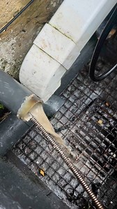 Blocked sink and washing machine due to a build up of fat in the waste pipe. Cleared and running clean once again. #rsseweranddrains #iowdrains #sewermenandproud #isleofwightbusiness #fyp #jetting #unblock #unblocked #blockages #drainblockage #sewer #foryoupage #foryour #satisfyingvideos #asmr #drains #drainage #blockeddrains #satisfy | RS Sewer and Drains