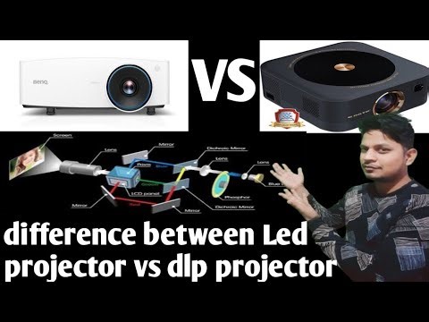 Difference between led projector vs dlp projector...