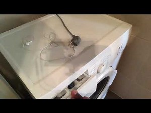 How to clean and unblock the water filter in beko washing machine