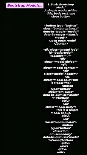 "Creating a Simple Bootstrap 5 Modal: Easy Pop-Up Windows in Minutes!"