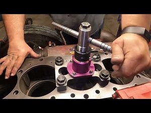 How To Cut Counterbores On ISX Cummins